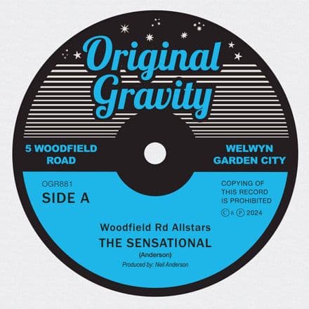 Woodfield Rd Allstars - The Sensational / Farewell Chelsea Girl (Original Gravity) 7
