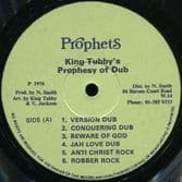 Yabby You – King Tubby's Prophesy Of Dub (Prophets) LP (3 variants)