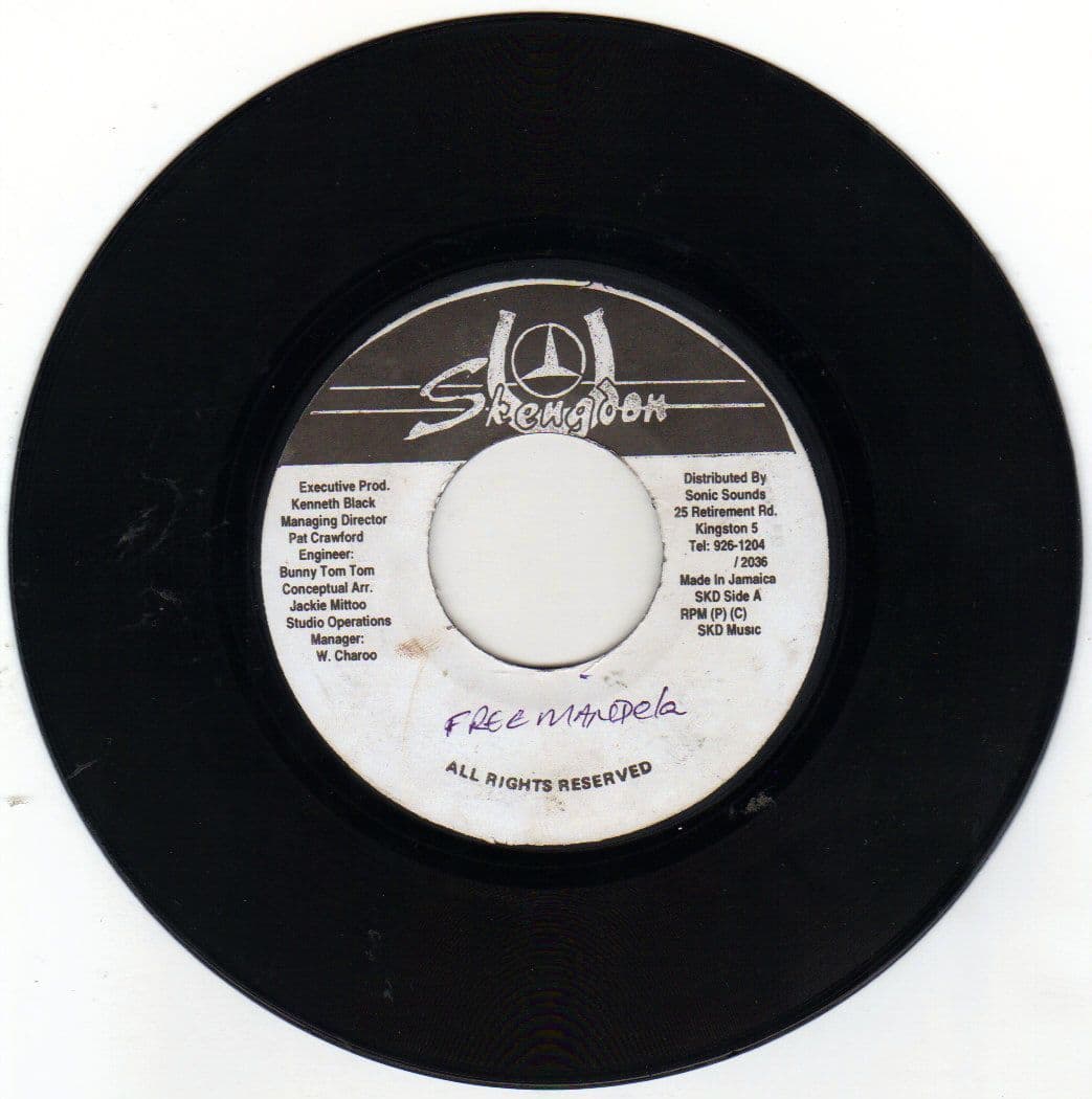 ReggaeCollector.com - Yami Bolo - Free Mandela (Skengdon)