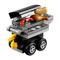 LEGO® BBQ Barbecue Gift Grill & Male Dad Minifigure Food Garden Chef Outdoors Fathers Day Idea