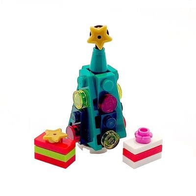 LEGO® Christmas Tree With Presents Gift Decoration Ornament