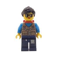 LEGO® Hiker Rambler Gift Female Mountain Hill Walker + Camp Fire Minifigure Mothers Day Idea