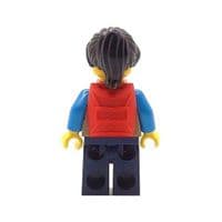 LEGO® Hiker Rambler Gift Female Mountain Hill Walker + Camp Fire Minifigure Mothers Day Idea
