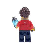 LEGO® Jogger Cake Topper Decoration Male Runner & Fitness Watch Headset