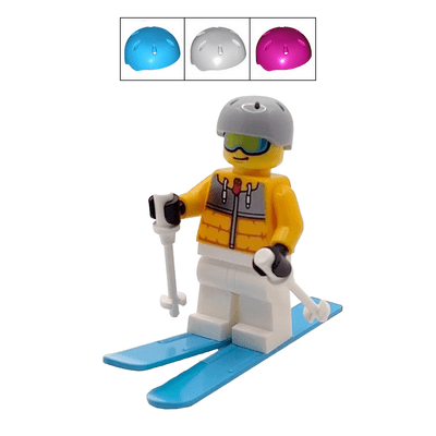 LEGO® Male Skier Gift Minifigure With Skis & Ski Sticks Winter Sports Fathers Day Idea