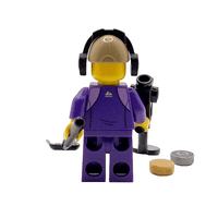 LEGO® Metal Detector Gift Treasure Hunter Detectorist Male Minifigure Beach Hobby Fathers Day Idea