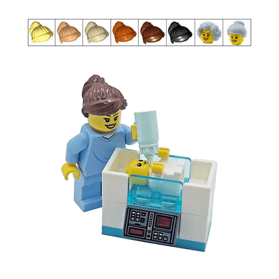 LEGO® New Mother Mum & Baby Cake Topper Decoration Or Neonatal Nurse In Hospital Minifigures