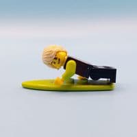 LEGO® Surfer Paddle Boarder Gift Ornament Minifigure & Surf Board Water Sports Fathers Day