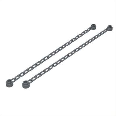 LEGO® Technic Pack Of 2x Chain 21 Links Spare Part 30104 Dark Bluish Grey Gray