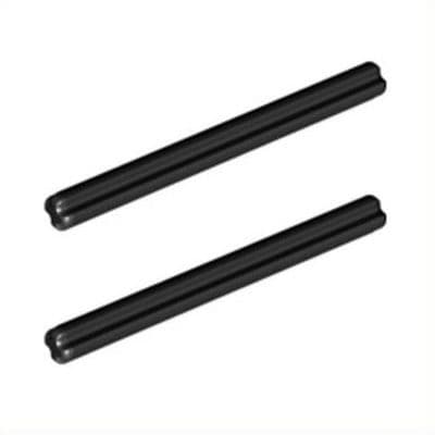 LEGO® Train 2 x Technic Black Cross Axle 6L Spare Part 3706 370626