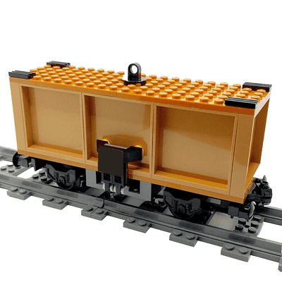 LEGO® Train Custom Made Freight Container Wagon Cargo Carriage