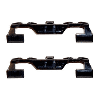 LEGO® Train Parts 2x Black Decorative Side Wheel Bogie Spare No 2871b Or 39886