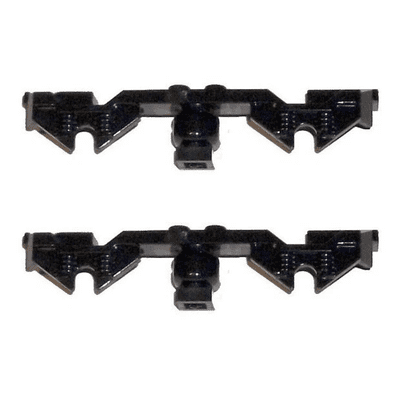 LEGO® Train Parts 2x Black Decorative Side Wheel Bogie Spare No 2871b Or 39886