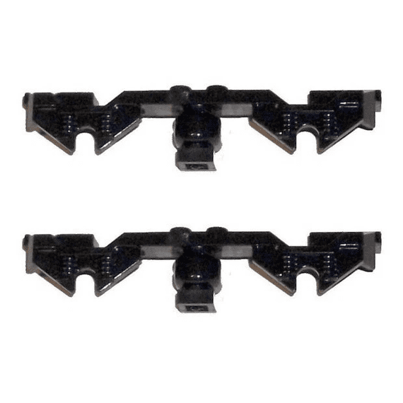 LEGO® Train Parts 2x Black Decorative Side Wheel Bogie Spare No 2871b Or 39886