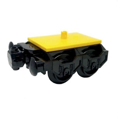 LEGO® Train Parts Carriage Wagon Tram Bogie Buffer Wheel Assembly Railway Accessory 60509 60511