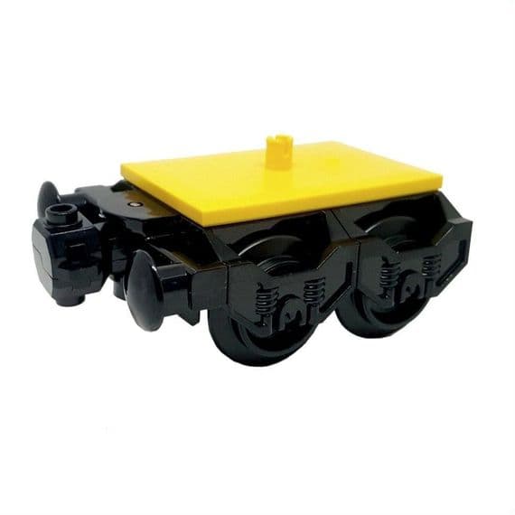 LEGO® Train Parts Carriage Wagon Tram Bogie Buffer Wheel Assembly Railway Accessory 60509 60511