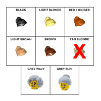 LEGO® Windsurfer Gift & Female Minifigure Boat Beach Water Sports Surfer Ocean Mum Mothers Day