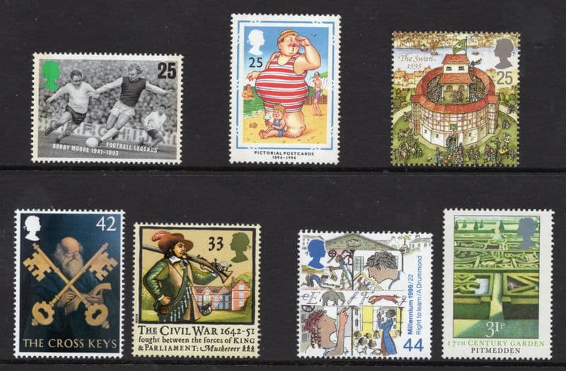 100 x 2nd Class (31% off) 87p using THREE stamps together in combination.