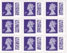 100 x Royal Mail 1st Class Barcoded Stamps worth £170