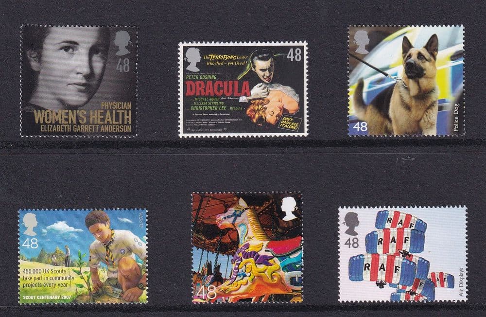 48p 25 off Discounted GB Postage Stamp mixed designs