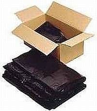 200 Black Bin Bags Heavy Duty