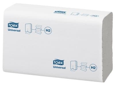 Lotus Z Fold Marathon White Hand Towel (NOW TORK H2 EXPRESS MULTIFOLD HAND TOWELS)- Code 07329
