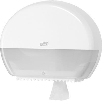Tork Mini Jumbo Toilet Roll Dispenser - (Previously called Lotus Mini Jumbo Toilet Roll Dispenser)