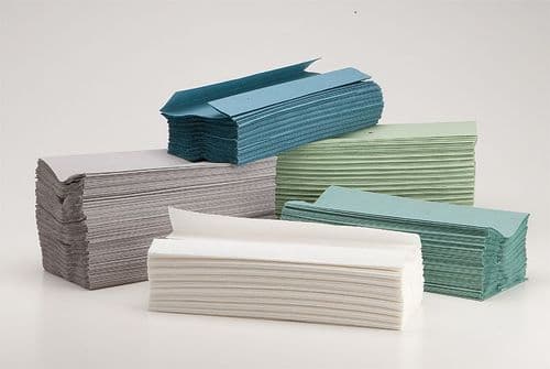 Z-fold Blue "Premium" 1ply Paper Towel