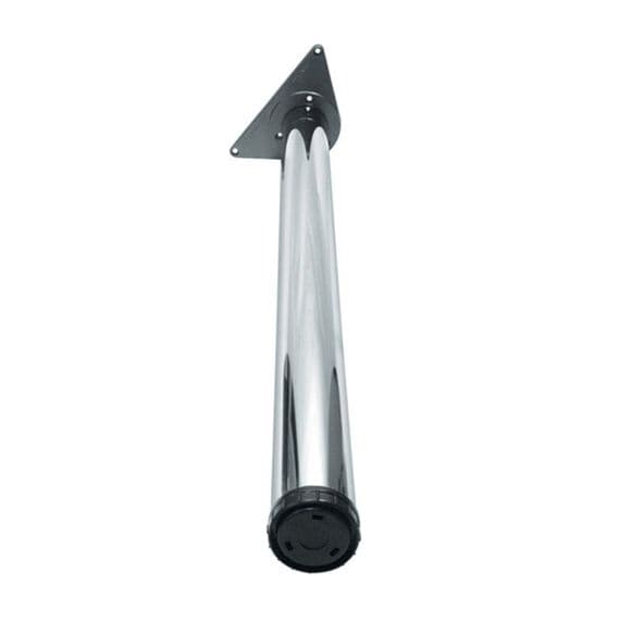 Chrome Worktop Leg - 870mm