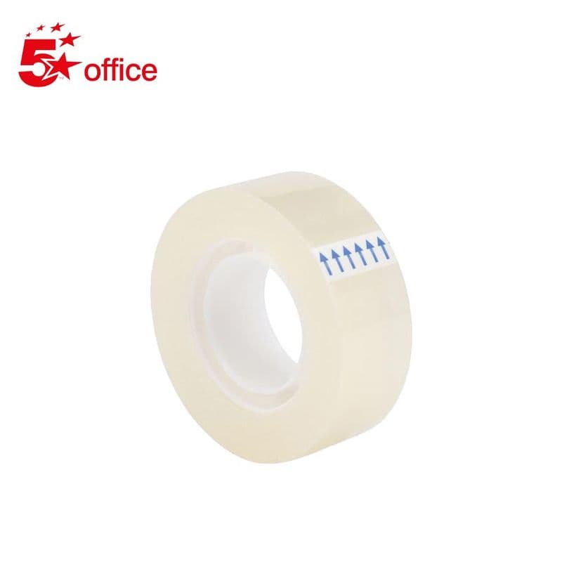 5 Star Office Clear Tape Roll Small