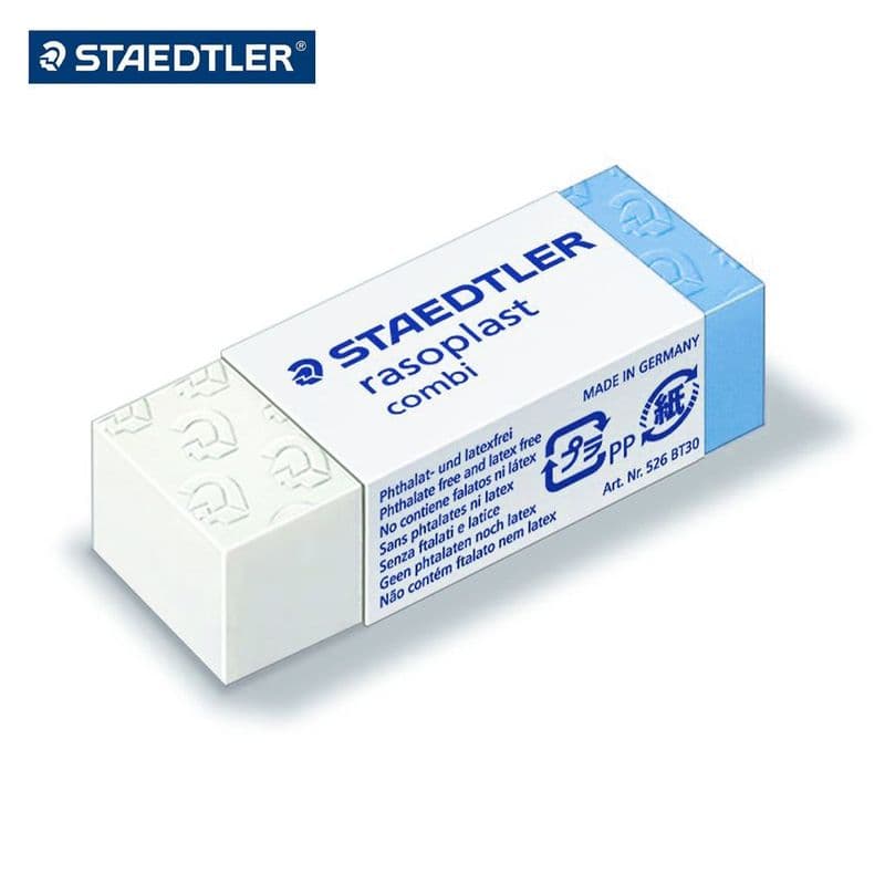 STAEDTLER Rasoplast Combi Eraser 526 BT30