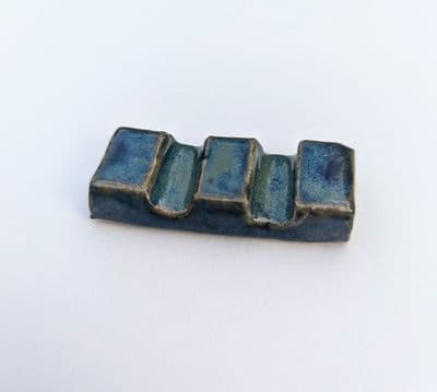 Hand-made ceramic brush rest (VII)