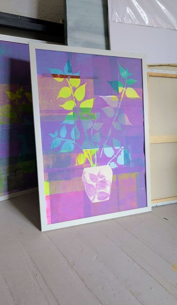 Leaf Bouquet (Lilac Leaf Vase)