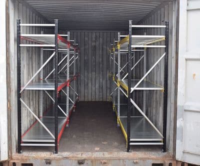 10 Foot Container racking - Double sided