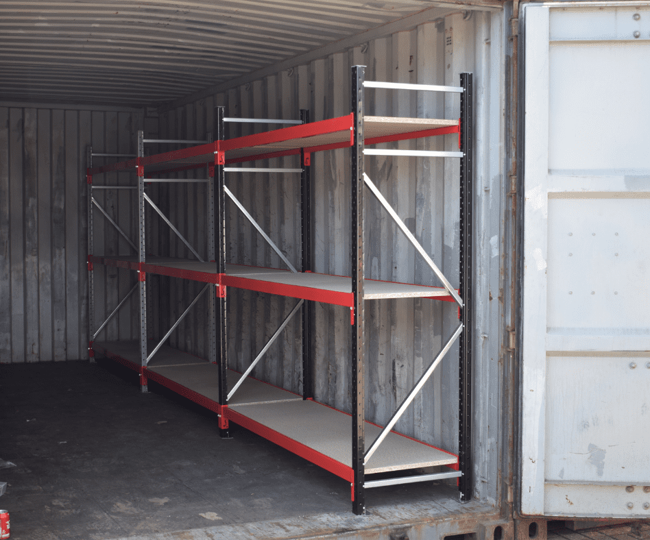 20 Foot Container racking - 1 sided