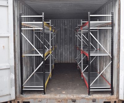 20 Foot Container racking - Double sided