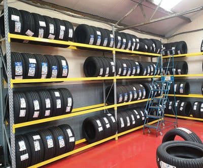 2100mm Tyre Racking