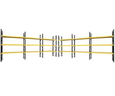 40 Foot Container racking - single sided