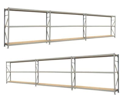 40ft Container Racking - Single or Double Sided