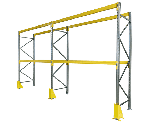 6m Wide Euro Pallet Racking