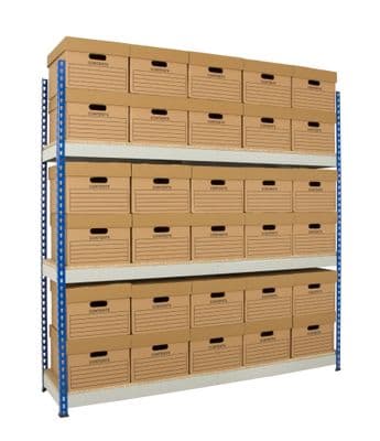 Archive Shelving - 1525 mm Width Bays