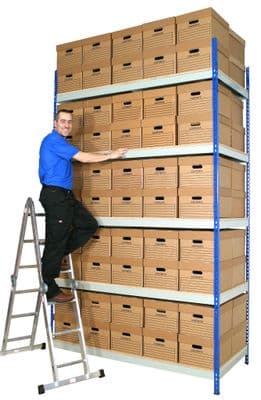 Archive Shelving - 1830 mm Width Bays