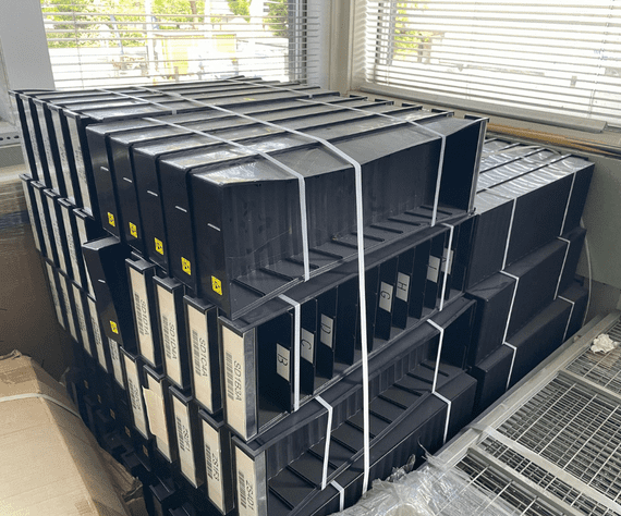 Black Component Trays  - Job Lot