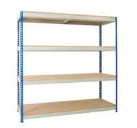 Extra heavy duty shelving