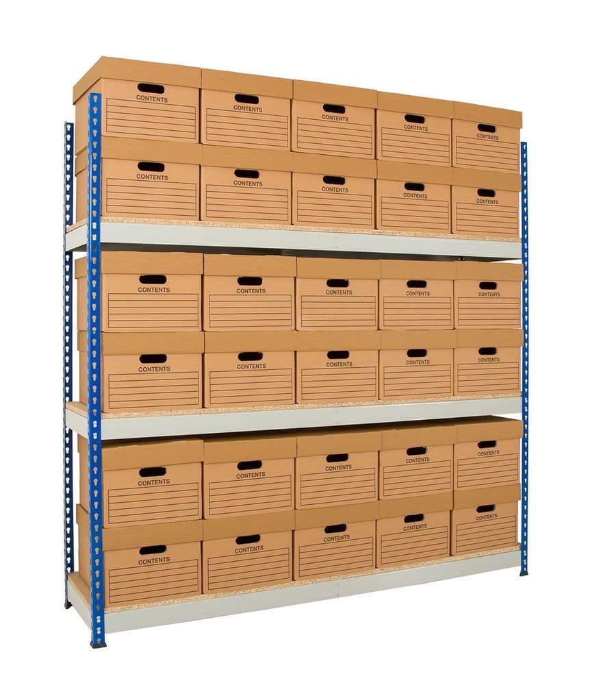 Extra heavy duty shelving