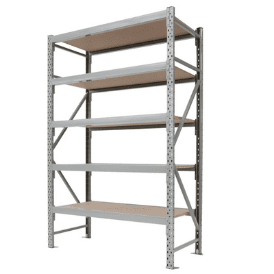 Grey 1200 Wide Longspan Racking