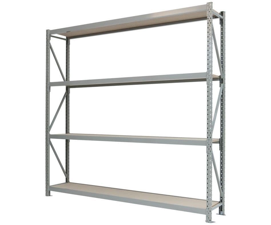 Grey 2100 Wide Longspan Racking