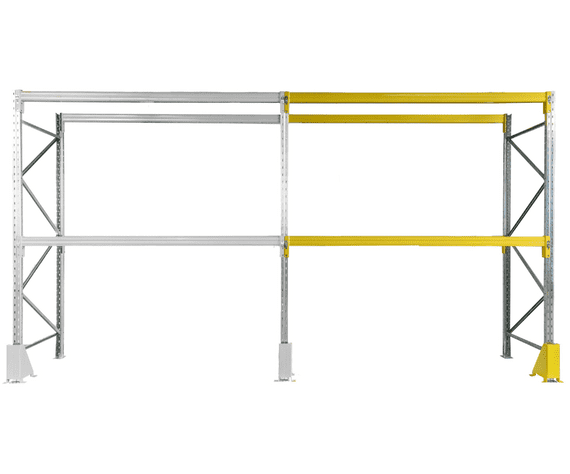 Orient Euro Pallet racking 1100mm Deep Extension Bays