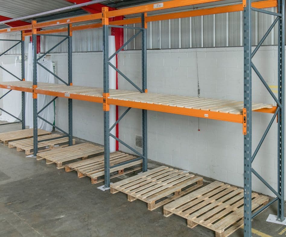 Second hand Dexion Speedlock Pallet Racking