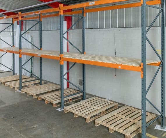Second hand Dexion Speedlock Pallet Racking